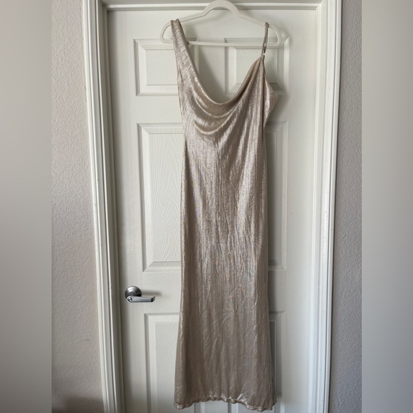 ASOS Champagne Dress - Picture 2 of 3